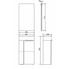 Фото зеркало comforty асти 40 см 00-00001468