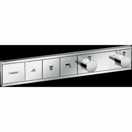 Фото термостатический смеситель для душа hansgrohe rainselect 15381000