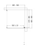 Фото душевое ограждение aquame 90x90 см aqm5215-rh-9