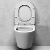 Фото унитаз подвесной безободковый abelsberg element ceramic tornadoflush 49 см elc70701wh