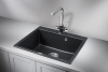 Кухонная мойка Granula 60 см 6001, ШВАРЦ