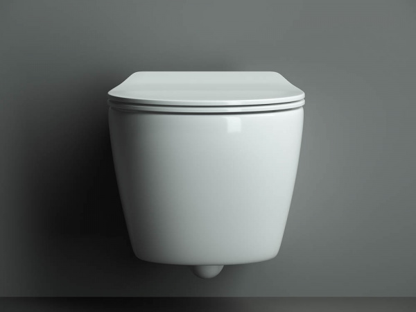 Фото унитаз подвесной, безободковый ceramicanova peal cn8001