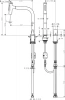 Фото смеситель для кухонной мойки hansgrohe metris select 73819800