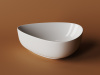 Фото раковина накладная ceramicanova element 45.5 см, цвет: белый cn5026