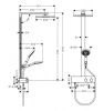 Фото душевая стойка hansgrohe raindance e 27362000