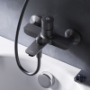 Фото смеситель для ванны am.pm x-joy black edition f85a10522