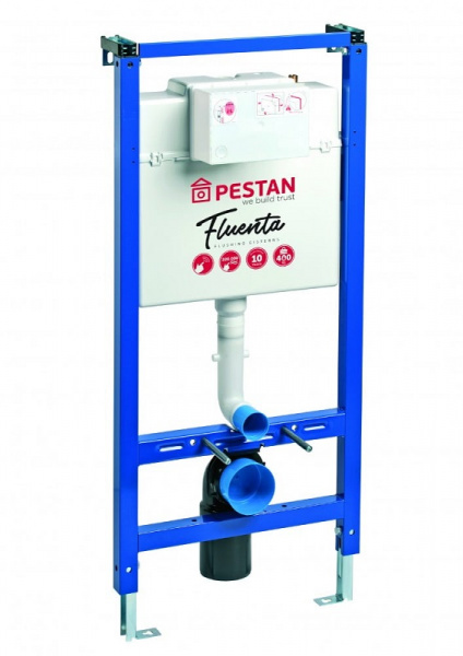 Фото унитаз с инсталяцией pestan fluenta set40006661ow