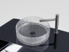 Фото раковина накладная ceramicanova cristal 36 см, цвет: прозрачный cn6062