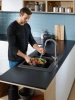 Фото смеситель для кухонной мойки hansgrohe talis 73876000
