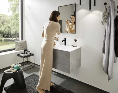 Фото смеситель для раковины hansgrohe finoris 76023670