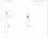 Фото душевой набор со встроенным смесителем abber daheim af8254b