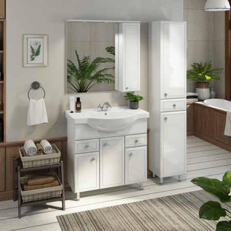 Фото тумба с раковиной comforty сочи 85 см 00004134639