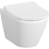 Фото унитаз подвесной безободковый vitra integra round 7041b003-0075
