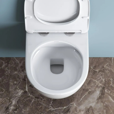 Фото унитаз подвесной belbagno uno 48 см с сиденьем bb3105chr/sc