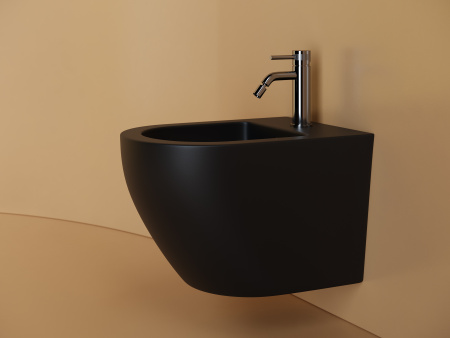 Фото биде подвесное ceramicanova uno 49 см cn11002mb