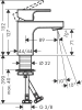 Фото смеситель для раковины hansgrohe vernis shape 71567000