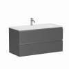 Тумба под раковину Sancos Folk 100 см, цвет: Grey soft FL100GS