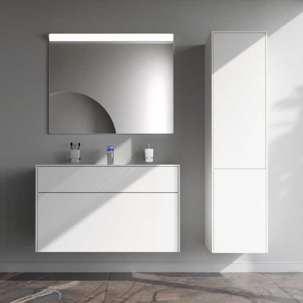 Фото тумба под раковину am.pm inspire v2.0  100 см цвет: белый m50afhx1003wm