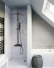 Фото душевая стойка rea milan black mat rea-p7000
