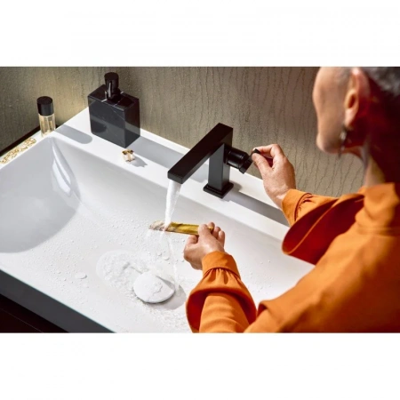 Фото смеситель для раковины hansgrohe tecturis e 73020670
