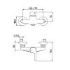 Фото смеситель для душа webert doremi dr870102015