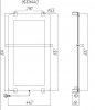 Фото злектрический полотенцесушитель allen brauinfinity 80x44 см 00325629
