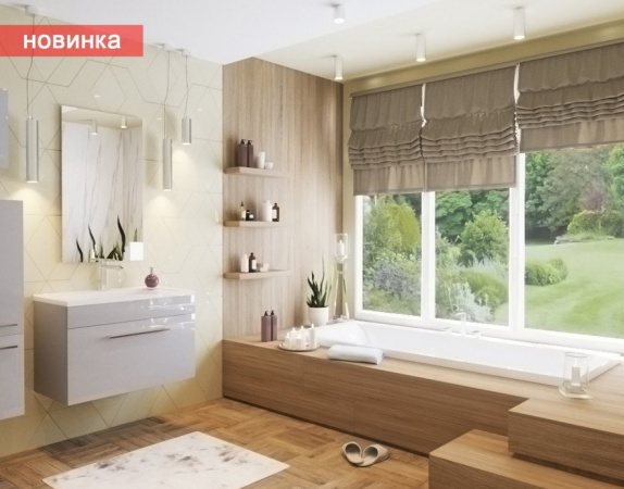 Фото ванна из искусственного камня эстет стелла 180x80 см