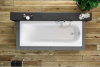 Фото акриловая ванна excellent aurum slim 170x70 см waex.aur17whs