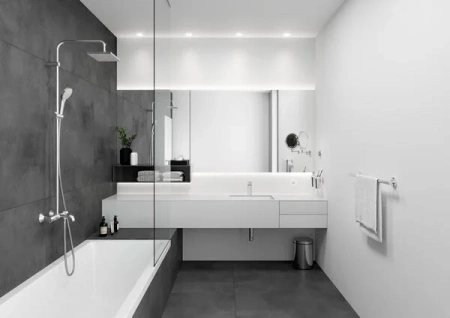 Фото смеситель для раковины hansgrohe vernis shape 71561000