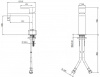 Фото смеситель для раковины cezares unika unika-lsm1-02-w0