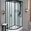 Фото душевая кабина frank f412l/r м black 120x80 см 20059