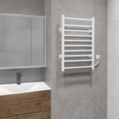 Фото электрический полотенцесушитель vincea vtd-1lwe 80x50 см
