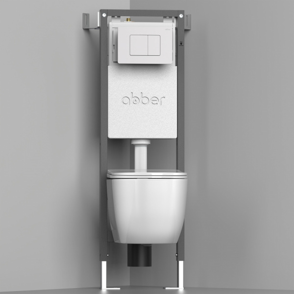 Фото инсталляция для унитазов abber ac0110