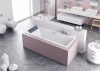 Фото акриловая ванна excellent pryzmat slim 160x75 см waex.pry16whs
