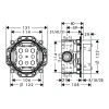 Фото смеситель для душа hansgrohe metropol 32565000s