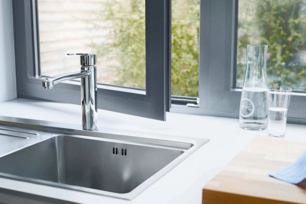 Фото смеситель для кухни grohe concetto new 31210001
