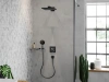 Фото термостатический смеситель для душа hansgrohe shower select 15763340