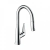 Фото смеситель для кухонной мойки hansgrohe talis 73851000