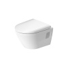 Унитаз подвесной безободковый Duravit D-Neo 48 см 45870900A1 (2587090000+0021690000)