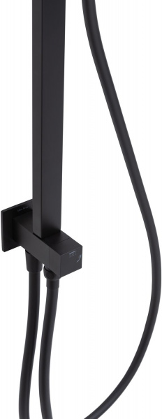 Фото душевая стойка allen brau infinity 5.21031-31 черный матовый