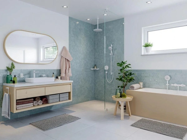 Фото смеситель для раковины hansgrohe talis e 71716700