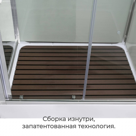 Фото душевая кабина avacan z2911led 110x90 см