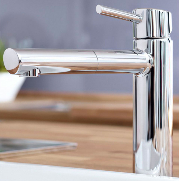 Фото смеситель для кухни grohe concetto new 31210001