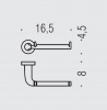 Фото держатель туалетной бумаги colombo design basic b2708