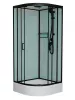 Душевая кабина Frank F409/1 М Black 90x90 см 20062