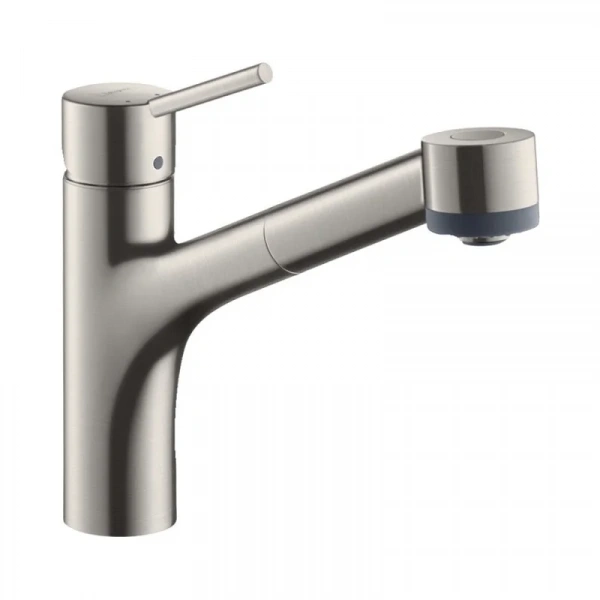 Фото смеситель для кухонной мойки hansgrohe talis 73860800