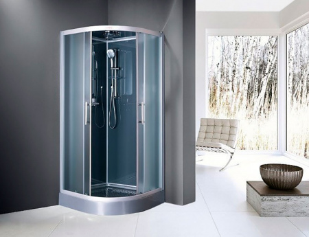 Фото душевая кабина esbano grey esg-90cr 90x90 см