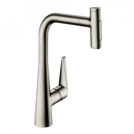 Фото смеситель для кухонной мойки hansgrohe talis select 73867800
