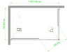 Фото душевое ограждение royal bath hpd rb8120hpd-t 120x80 см