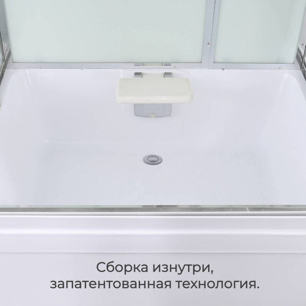 Фото душевая кабина avacan v5016led 160x85 см